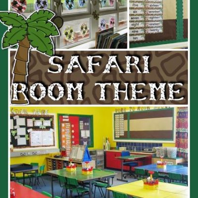 Safari Themed Room Reveal and a FREEBIE!