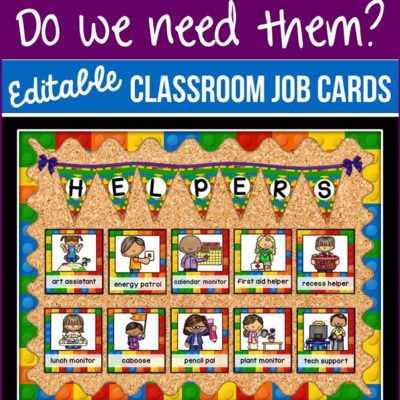 Student Classroom Jobs And Roles