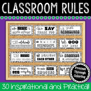 Color In Classroom Rules