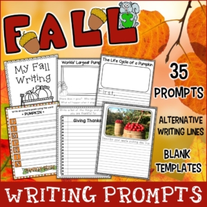 Fall Autumn Writing Prompts