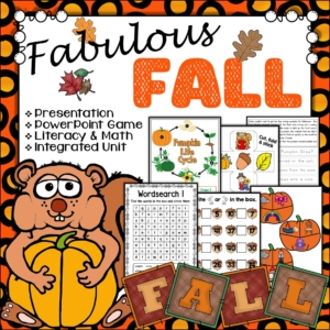Fall Literacy and Math Activities