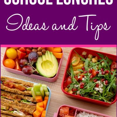 School Lunch Ideas and a FREEBIE!