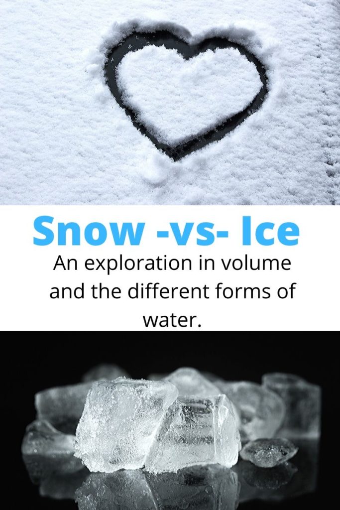 snow and ice science experiment