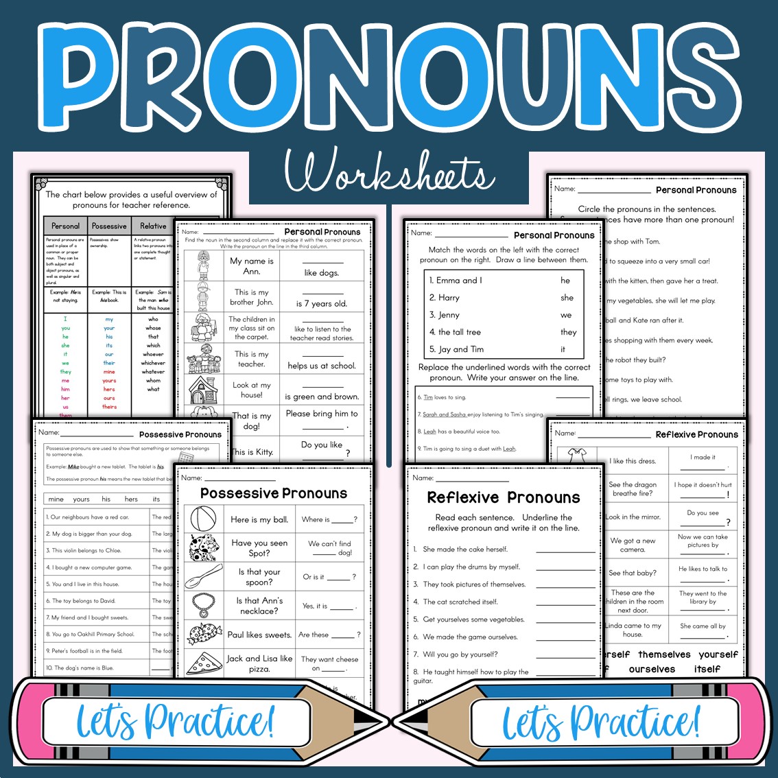 Teaching Parts of Speech: Pronouns - Teachers Toolkit Blog