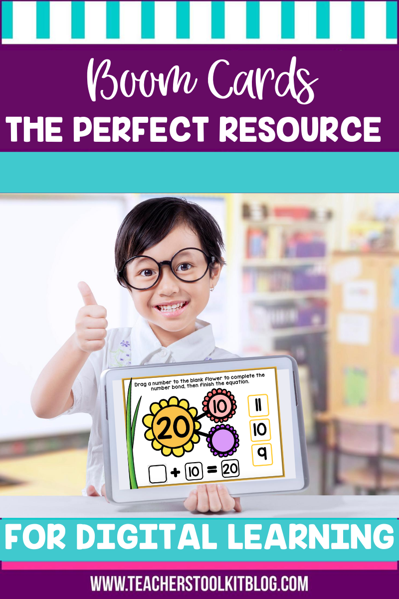 boom cards are a great digital activity for students working from home or in the classroom
