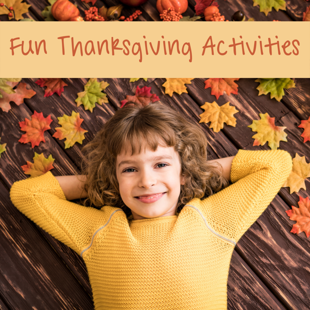 Fun Thanksgiving activities for first and second grade.