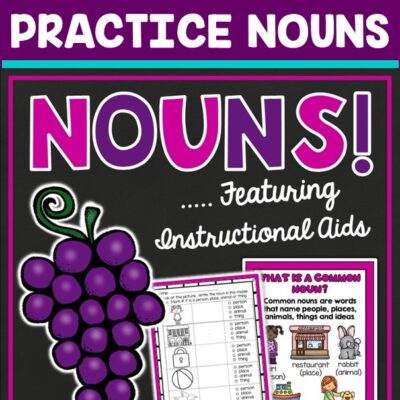 Fun Activities to Practice Nouns!