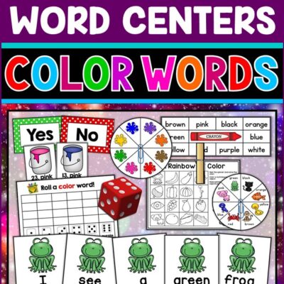 Fun Word Centers for Teaching Almost Everything!