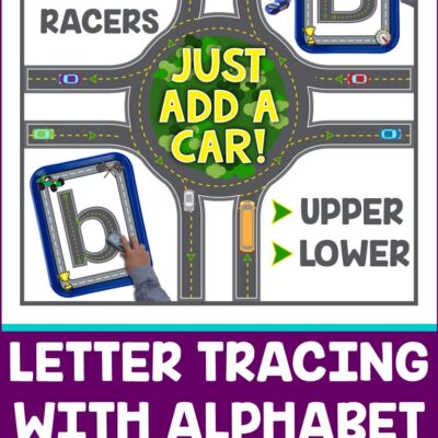 Letter Tracing With Alphabet Road Racers!