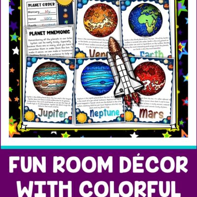 Science and Space Posters for Fun Room Decor!