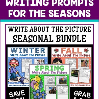 Picture Writing Prompts for the Seasons