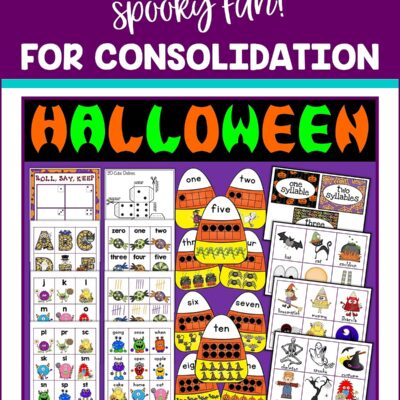 Halloween Centers for Learning and Fun!