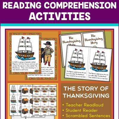 Fun Thanksgiving Reading Comprehension Activities!