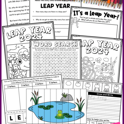 Leap Day Print and Go FREE Fun Activities!